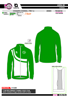 Chaq. Chándal PRO 1.6 - Verde 2