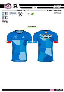 Lycra MC PRO 2.0 - SUP - Azul 2