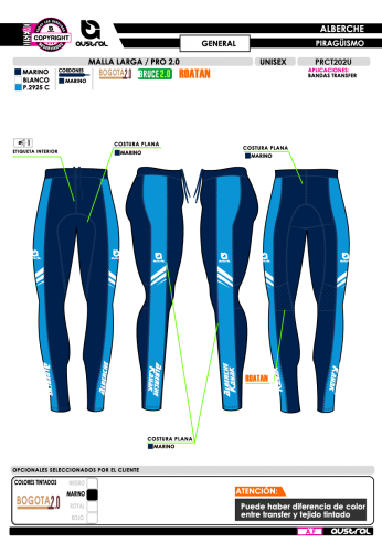 Malla Larga PRO 2.0 - General Marino