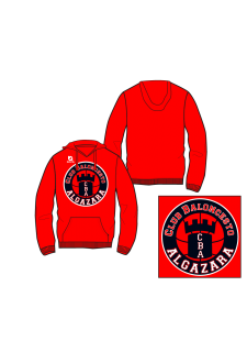 Sudadera Capucha IM - Rojo
