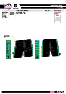 Bermuda PRO 1.1 - Negro 2