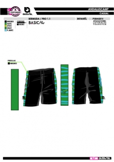 Bermuda PRO 1.1 - Negro 2