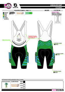 Culotte Corto PRO 1.1 - Negro 2