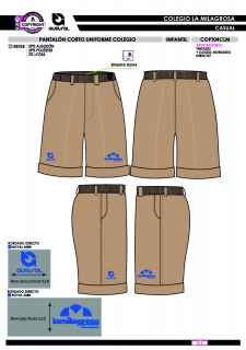Pantalón Corto Uniforme -... 2