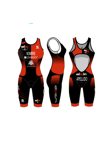 Tritraje PRO abierto 2.0 - Negro