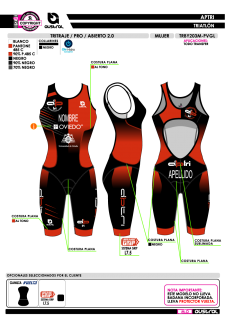 Tritraje PRO abierto 2.0 -... 2