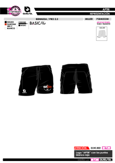 Bermuda PRO 2.0 - Negro 2