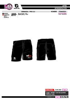 Bermuda PRO 2.0 - Negro 2