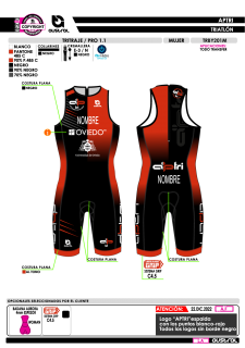 Tritraje PRO 1.1 - Negro 2