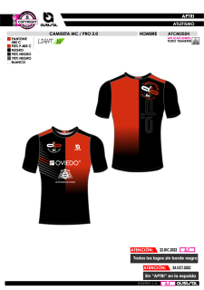 Camiseta MC PRO 2.0 - Negro 2