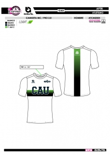 Camiseta MC PRO 2.0 - CAU -... 2