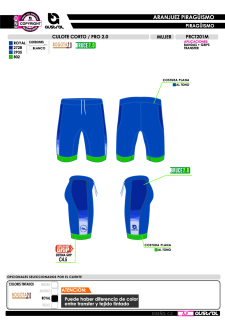 Culote Corto PRO 2.0 - Royal 2