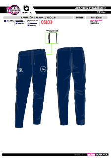 Pant. Chándal PRO 2.0 - Marino 2