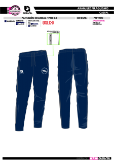 Pant. Chándal PRO 2.0 - Marino 2