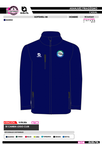 Softshell IM - Marino