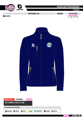 Softshell IM - Marino