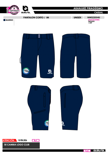 Pantalón Corto IM - Marino