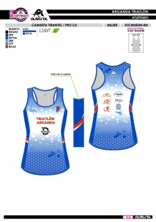 Camiseta Tirantes PRO 2.0 -... 2