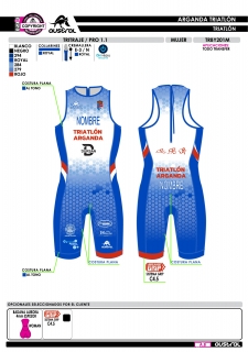 Tritraje PRO 1.1 - Royal 2