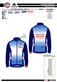 Chaq. Chándal PRO 2.3 - Royal 2