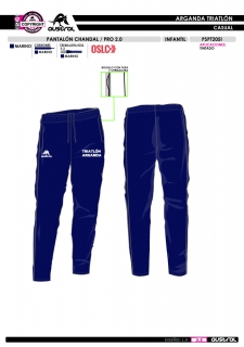 Pant. Chándal PRO 2.0 - Royal 2