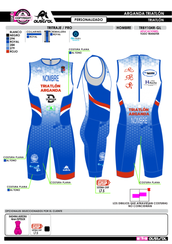 Tritraje PRO 2.0 - Logos Personales -...