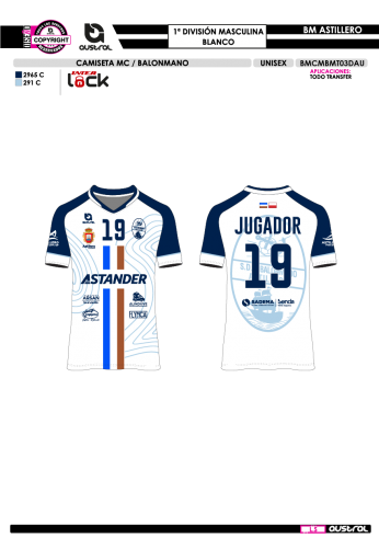 Camiseta MC Balonmano - 1ªDiv Masc -...