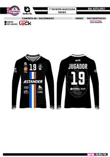 Camiseta ML Balonmano -... 2