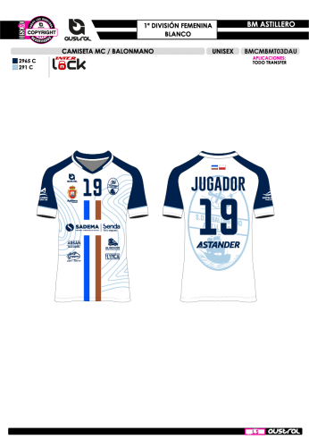Camiseta MC Balonmano - 1ªDiv Fem -...