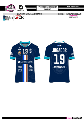 Camiseta MC Balonmano - 1ªDiv Fem -...
