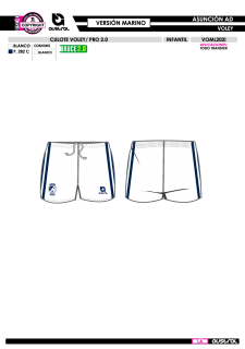 Culote Voley PRO 2.0 - Marino 2