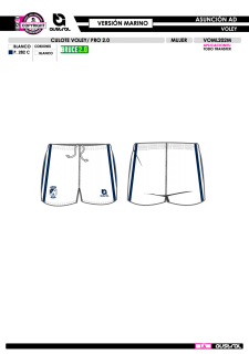 Culote Voley PRO 2.0 - Marino 2