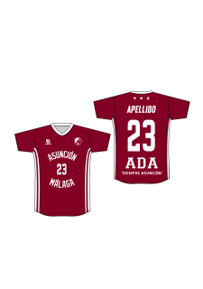 Camisa MC PRO 1.2 - Granate