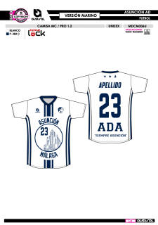 Camisa MC PRO 1.2 - Marino 2