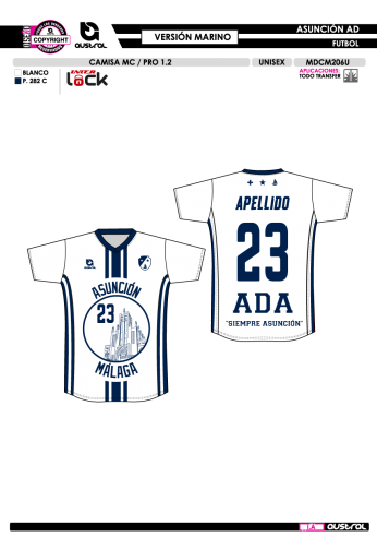 Camisa MC PRO 1.2 - Marino