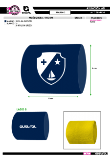 Muñequera - Marino 2