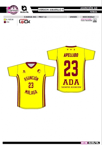 Camisa MC PRO 1.2 - Portero -...