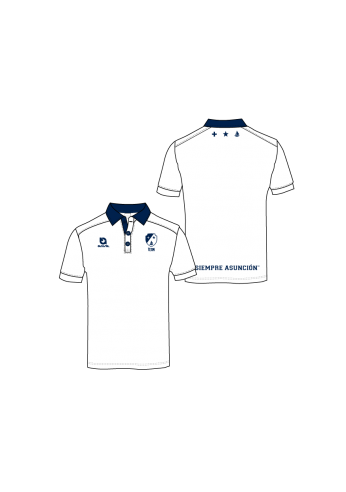 Polo MC PRO 1.1 Cuello Clásico - Blanco
