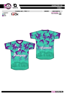 Camisa MC PRO 1.1 - Turquesa 2