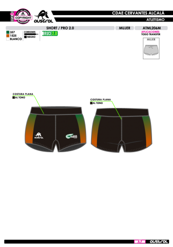 Short PRO 2.0 - Negro