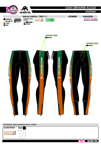 Malla Larga PRO 1.1 - Negro