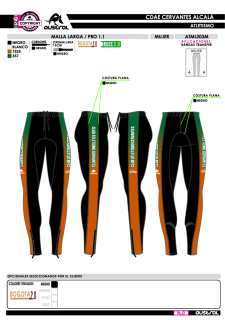 Malla Larga PRO 1.1 - Negro 2