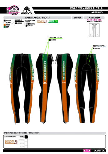 Malla Larga PRO 1.1 - Negro