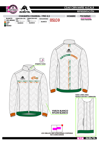 Chaq. Chándal PRO 2.3 - Blanco