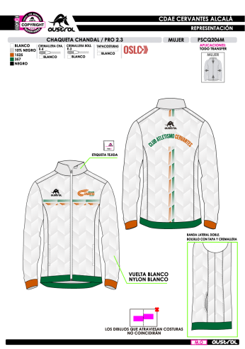 Chaq. Chándal PRO 2.3 - Blanco