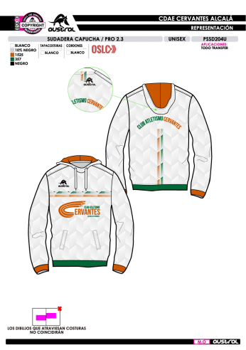 Sudadera Capucha PRO 2.3 - Blanco