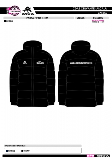 Parka PRO 1.1 IM - Negro 2