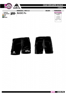 Bermuda PRO 2.3 - Negro 2