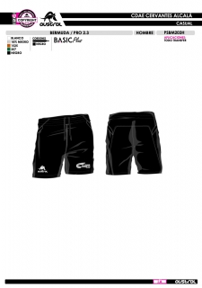 Bermuda PRO 2.3 - Negro 2