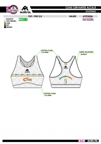 Top PRO 2.0 - Blanco